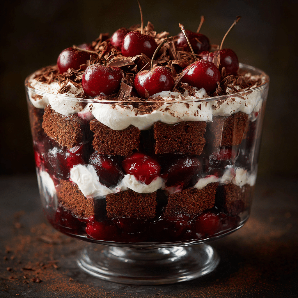 Black Forest Trifle Recipe - Recipe Image