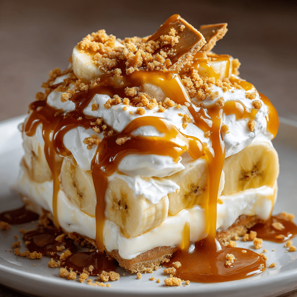 Salted Caramel Banana Pudding Recipe - Recipe Image