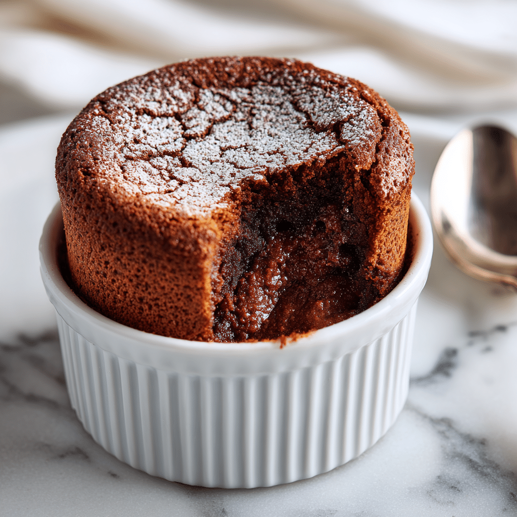 2 Ingredients Nutella Soufflé Recipe - Recipe Image