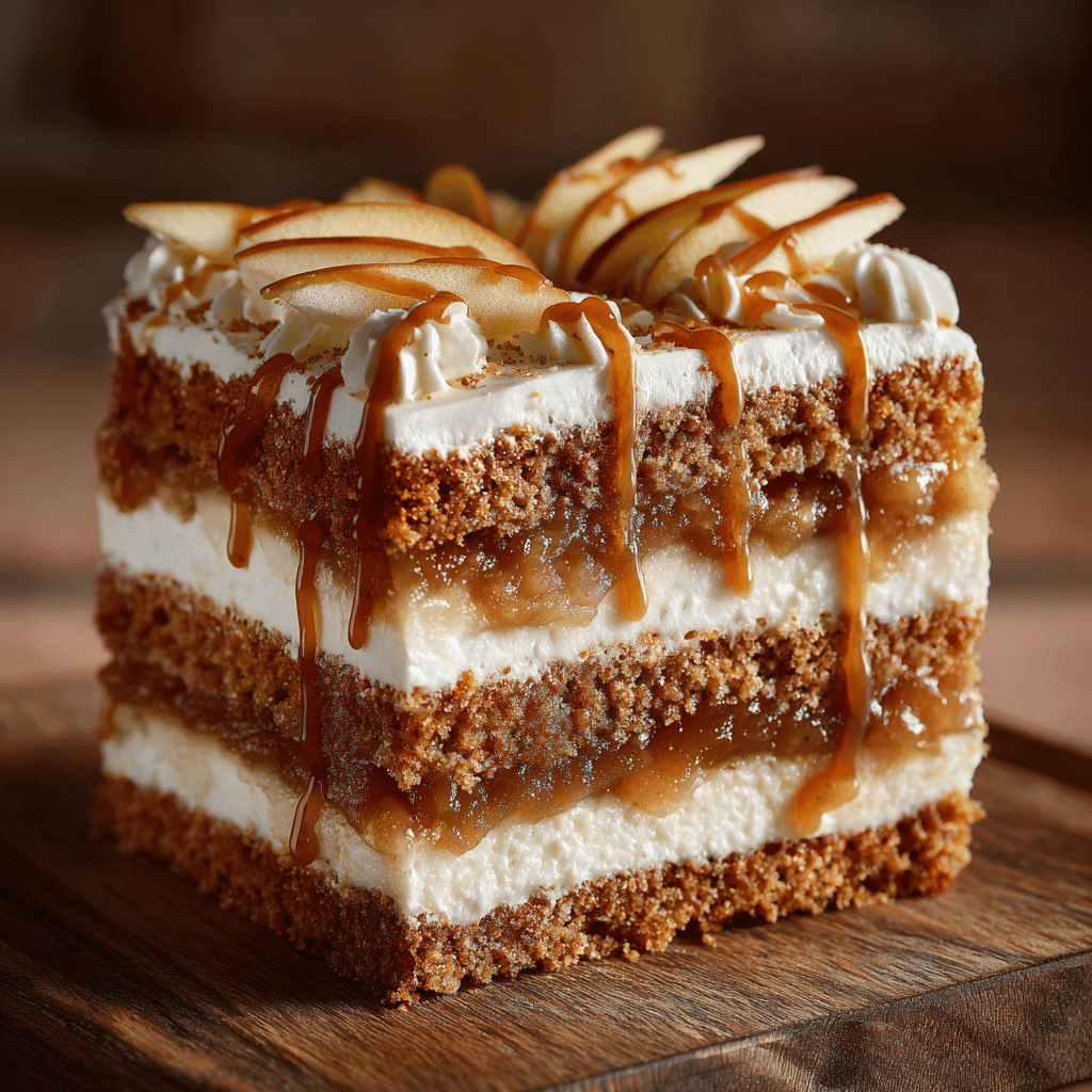 Apple Cinnamon Layer Cake Recipe - Recipe Image