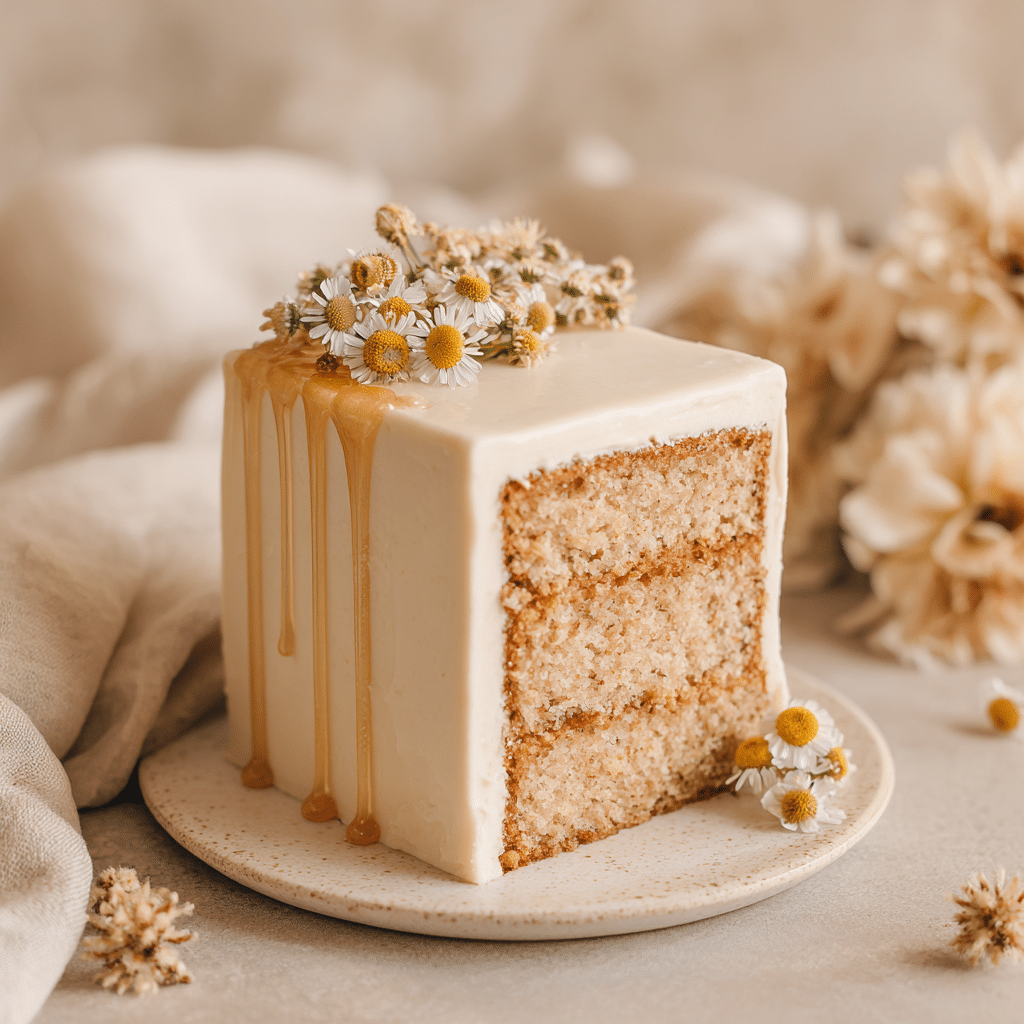 Honey Chamomile Baby Cake Recipe