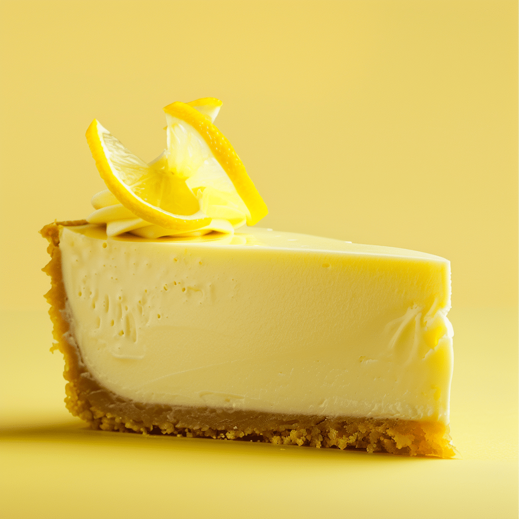 Creamy Slow Cooker Lemon Cheesecake Recipe - Recipe Image