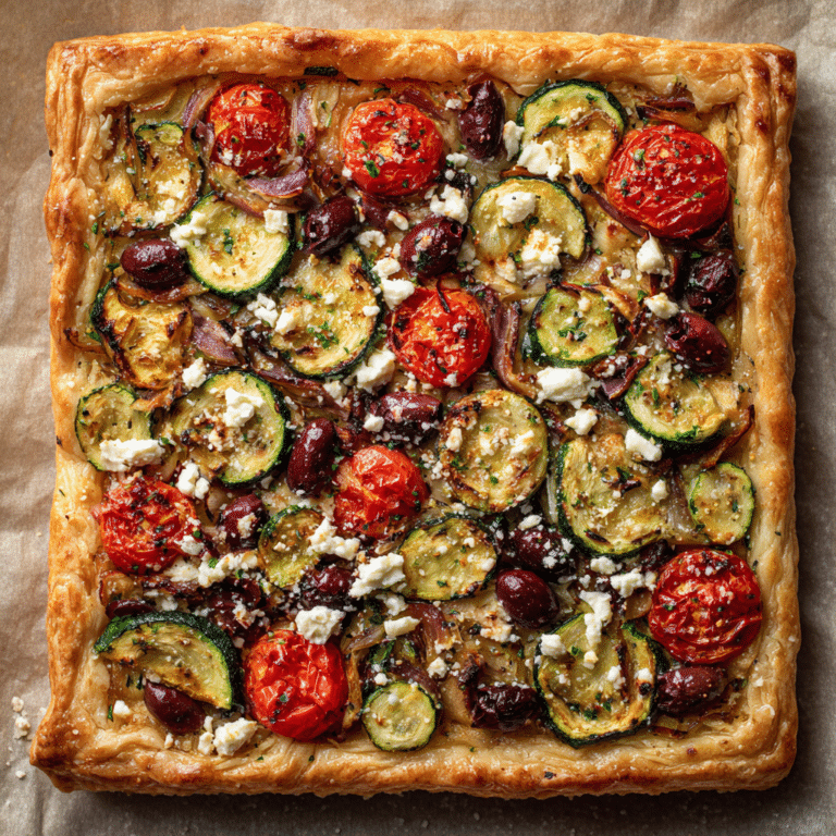 Mediterranean Savory Tart Recipe