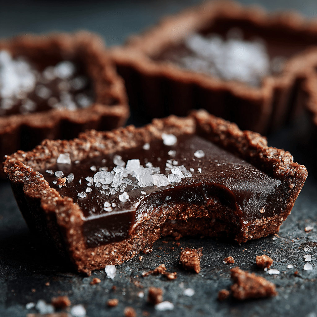 Decadent Chocolate Rye Tartlets Recipe