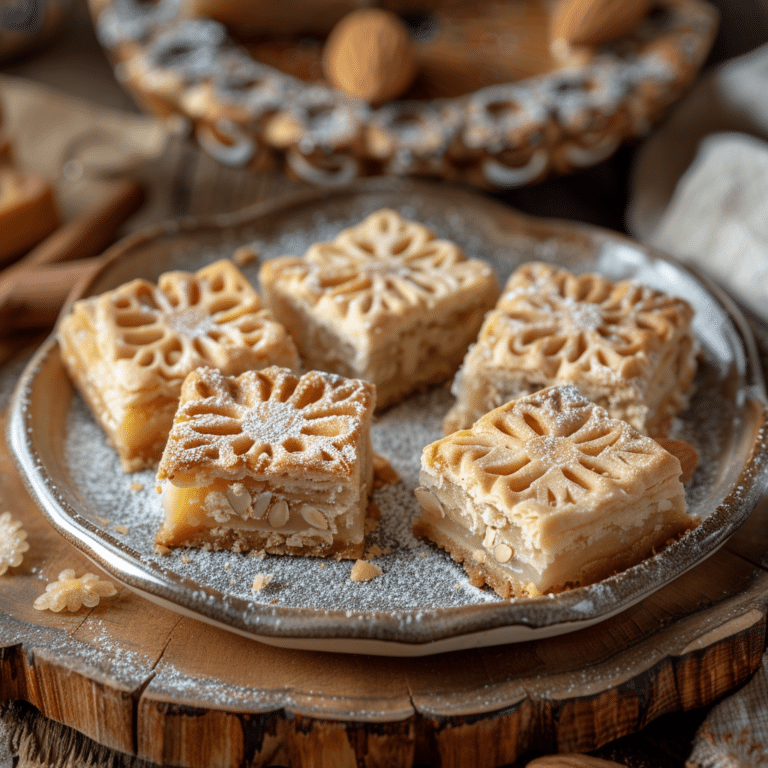 Easy Homemade Dziriat (Algerian Almond Tarts) Recipe