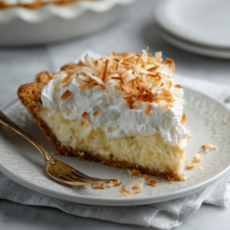 Coconut Cream Pie Recipe