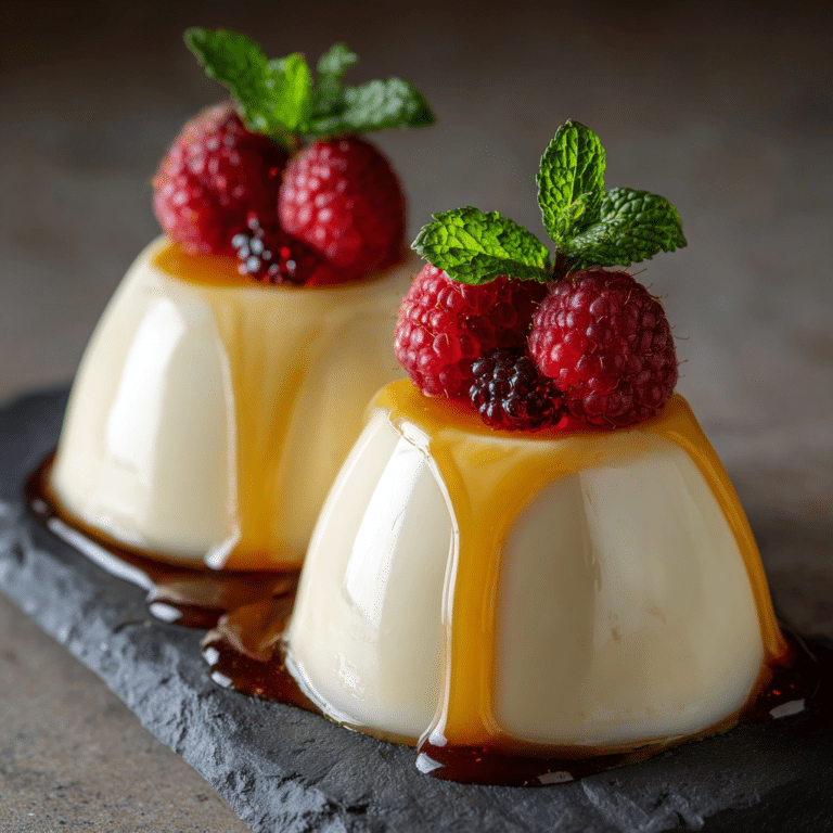 Vanilla Panna Cotta Recipe