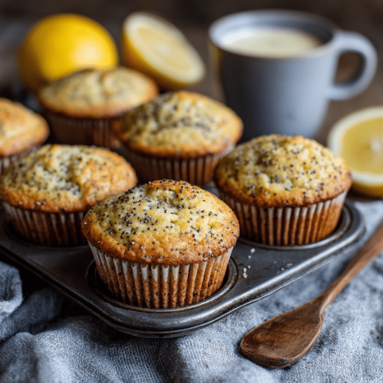 Lemon Poppy Seed Muffins Recipe
