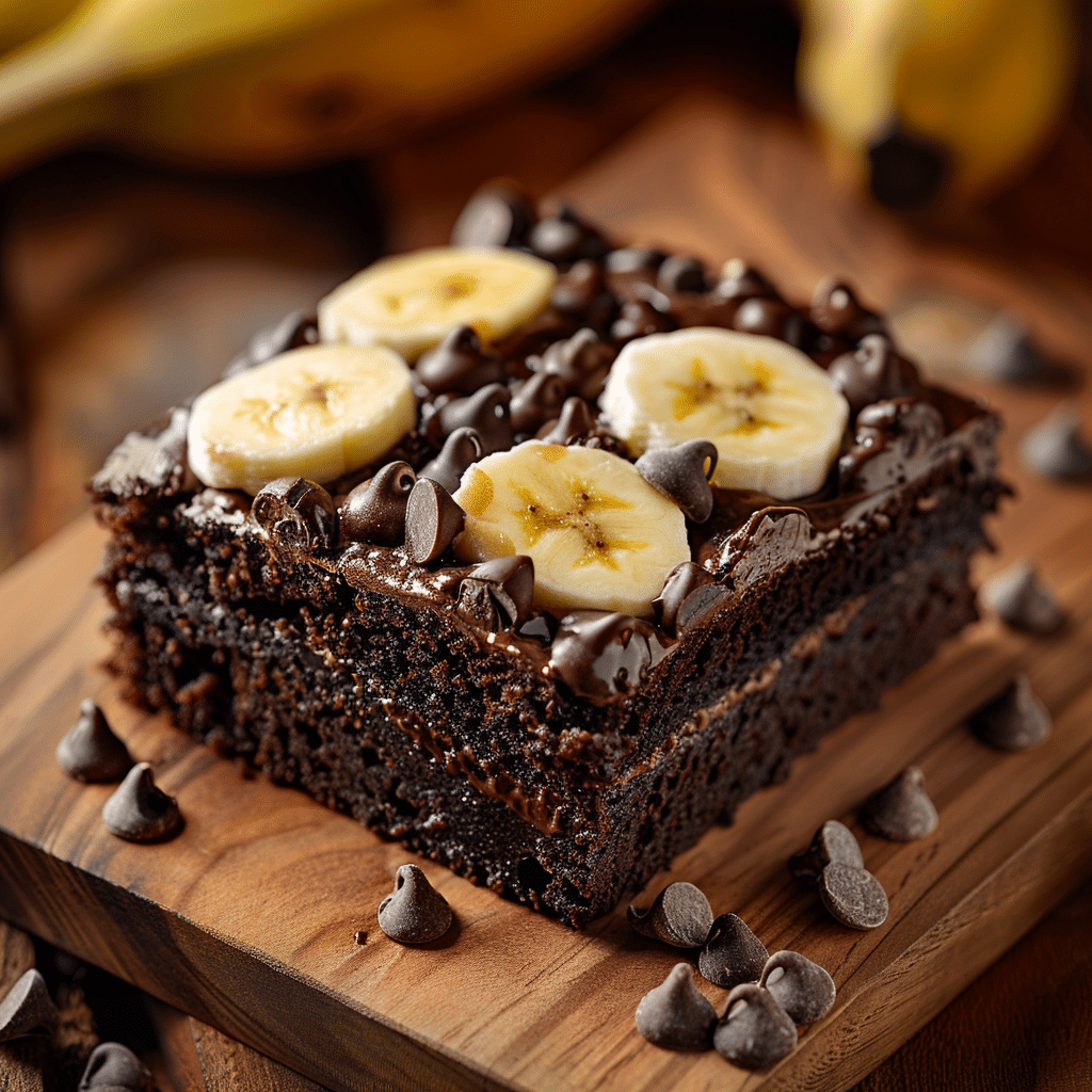 Chocolate Banana Snack Cake Recipe