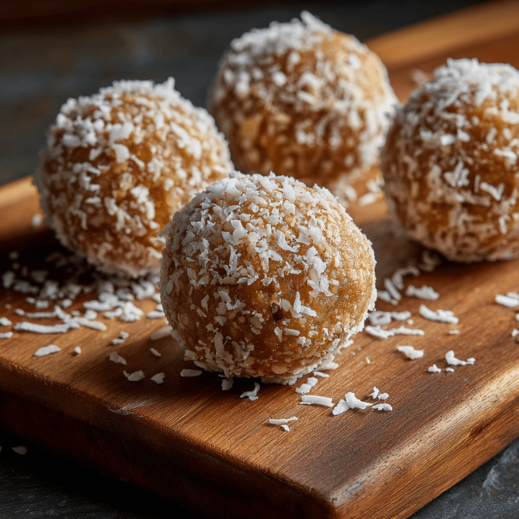 Coconut Date Energy Balls Recipe
