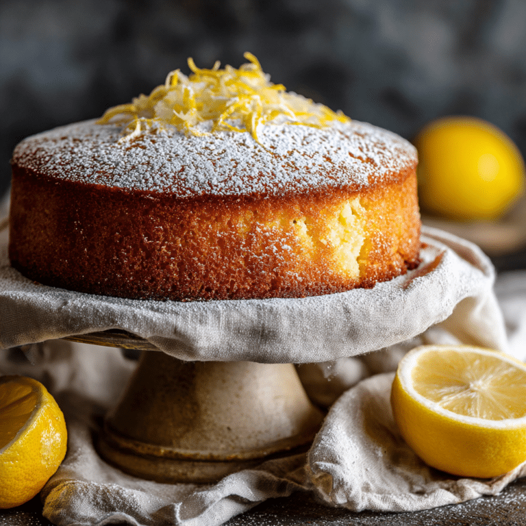 Lemon Ricotta Cake Recipe