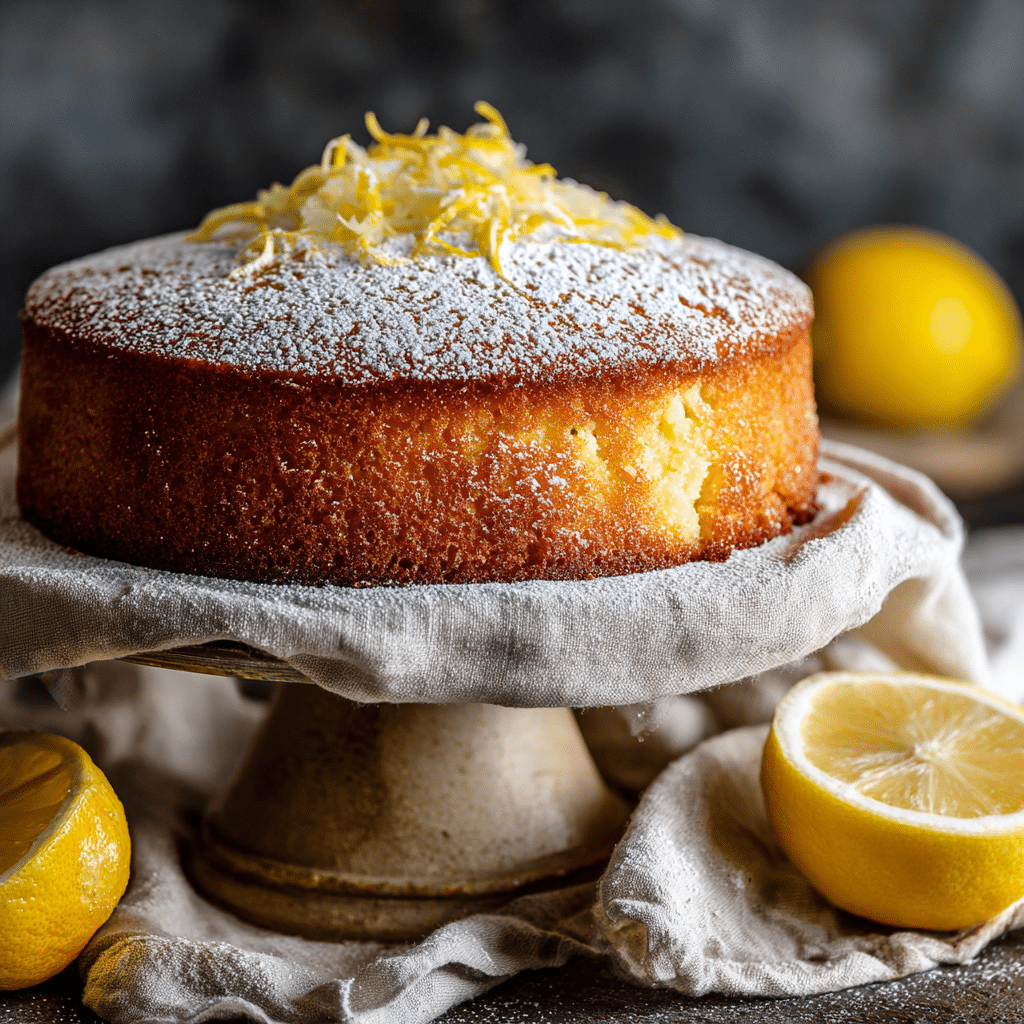 Lemon Ricotta Cake Recipe