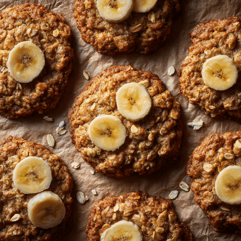 Banana Oat Cookies Recipe