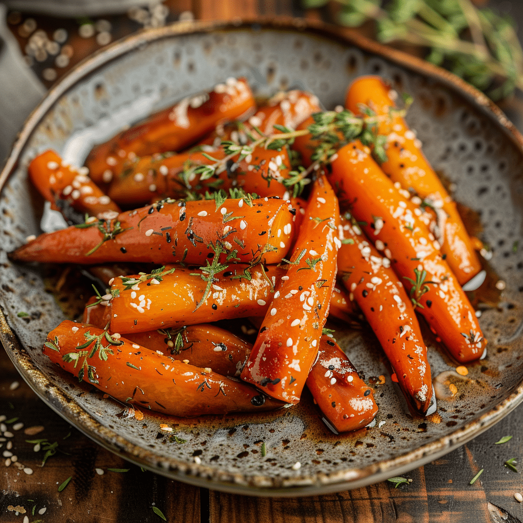 Roasted Honey Carrots Recipe
