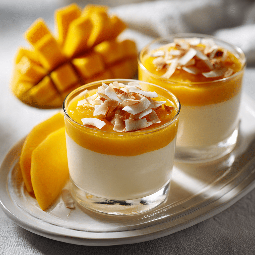 Mango Coconut Dessert Cups Recipe