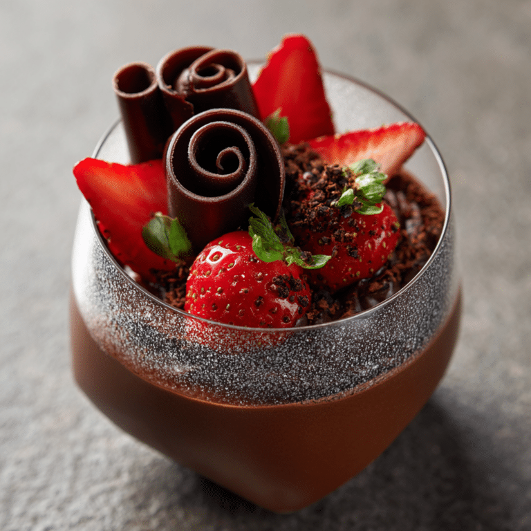 Chocolate Strawberry Dessert Recipe
