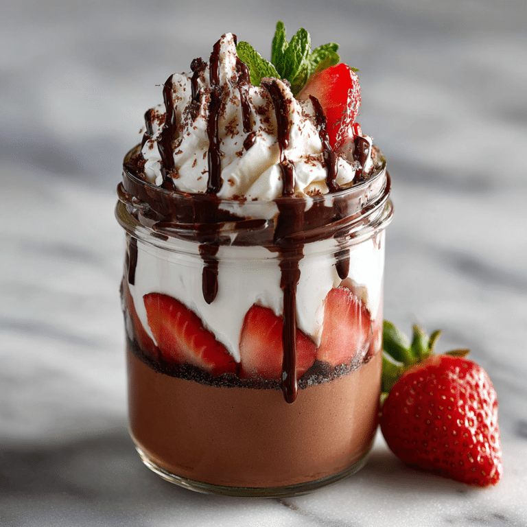 Chocolate Strawberry Dessert Recipe