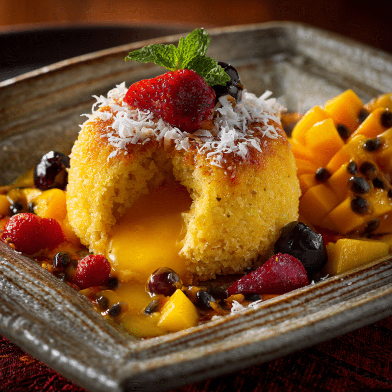 A Tropical Treat with a Melting Heart Recipe