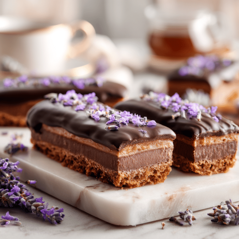Lavender Hot Cocoa Pastry Bars: A Luxurious Treat Recipe