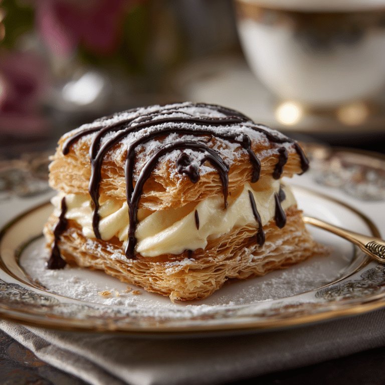 A Decadent Pastry Treat Recipe
