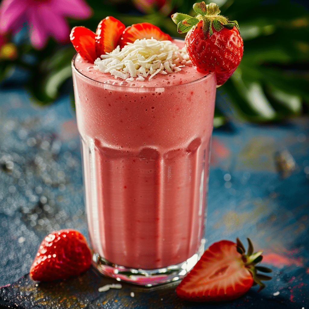 Strawberry Coconut Smoothie Recipe
