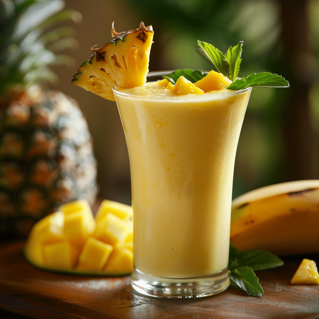 Mango Pineapple Smoothie Recipe