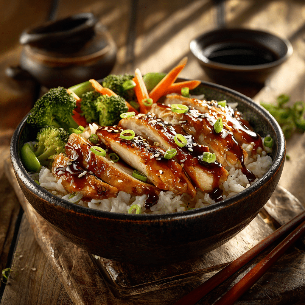 Teriyaki Chicken Rice Bowl Recipe