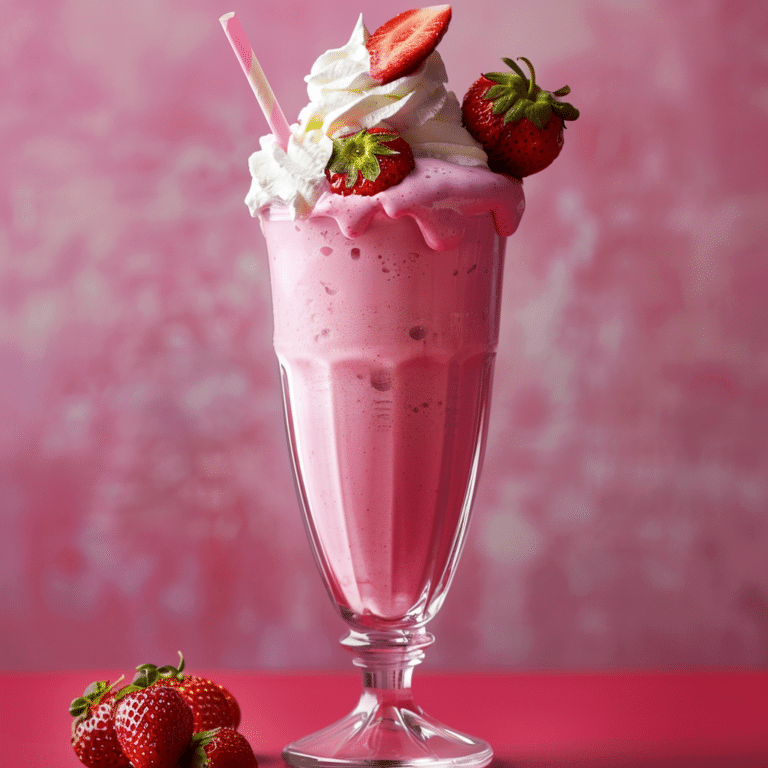 Strawberry Milkshake Recipe