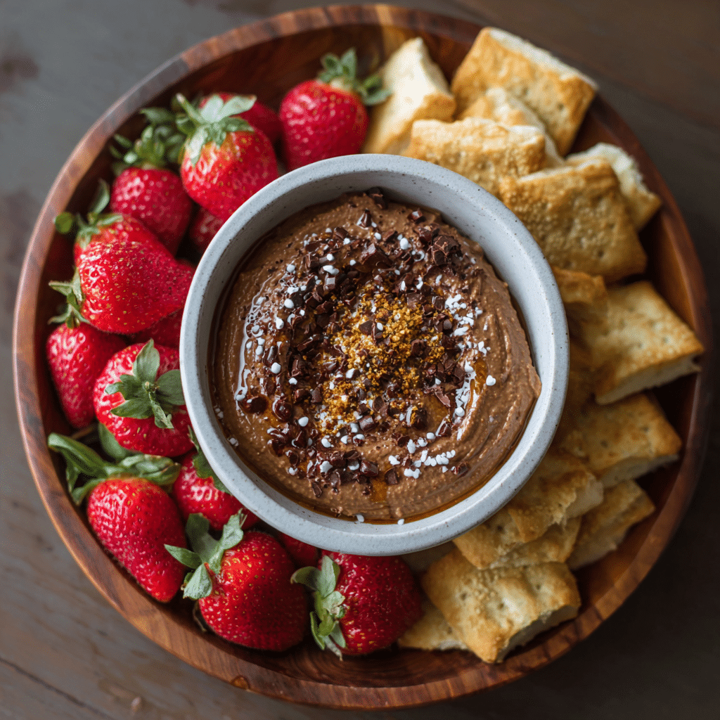 Chocolate Hummus Dip Recipe