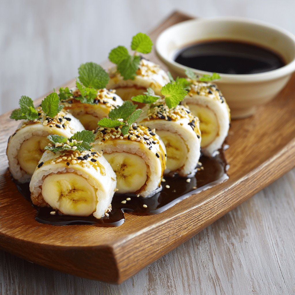 Banana Sushi Rolls Recipe