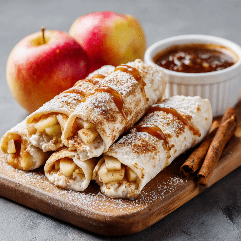 Apple Cinnamon Dessert Wraps Recipe
