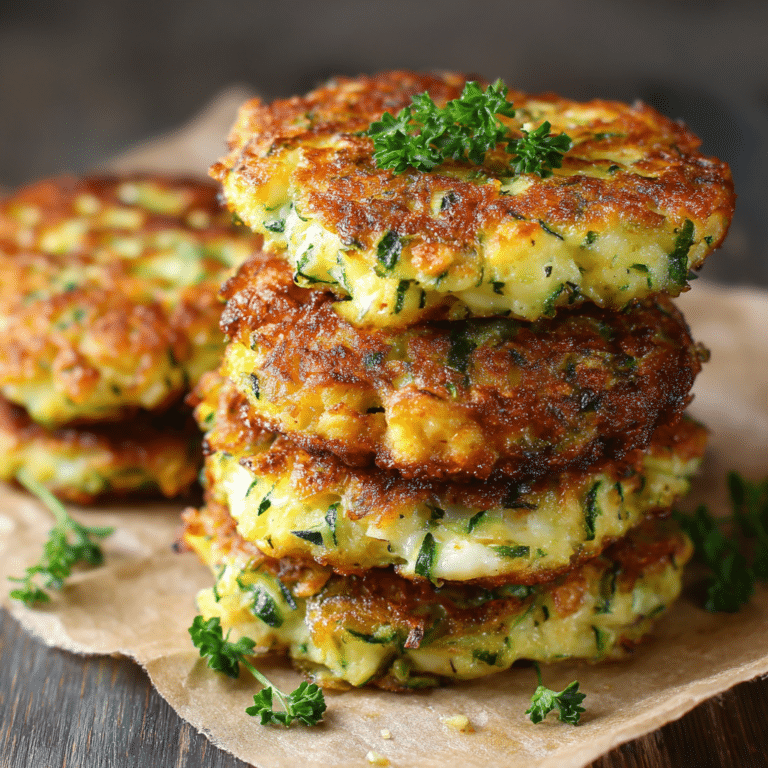 Zucchini Cheese Fritters Recipe