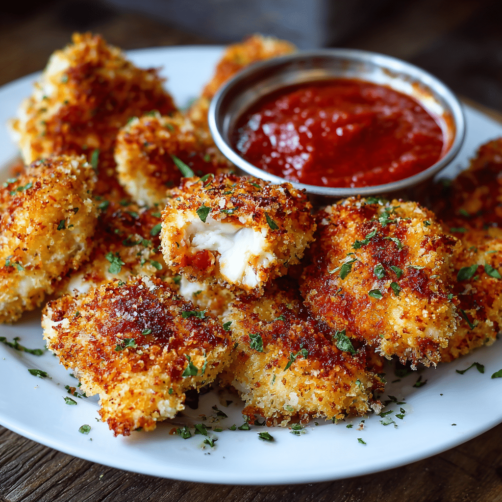 Crispy Chicken Parmesan Bites Recipe