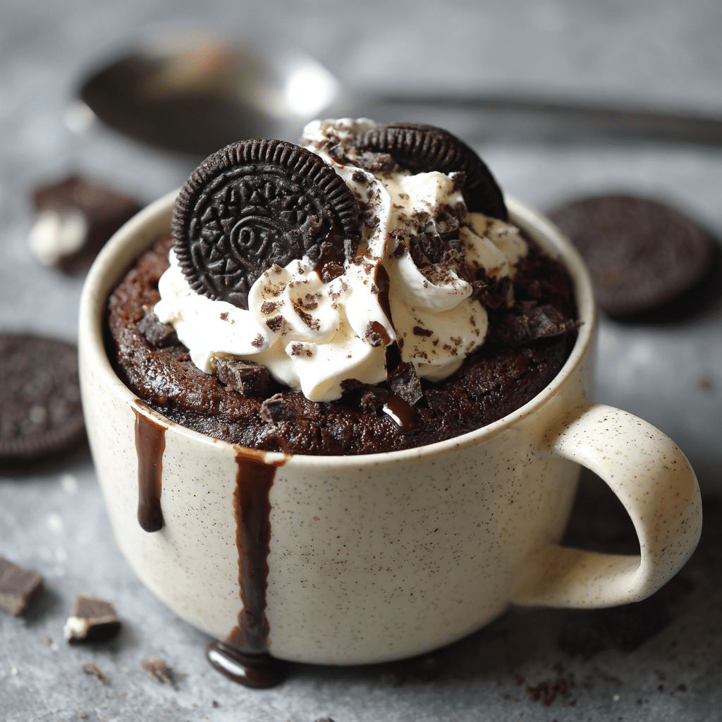 Oreo Mug Cake Recipe