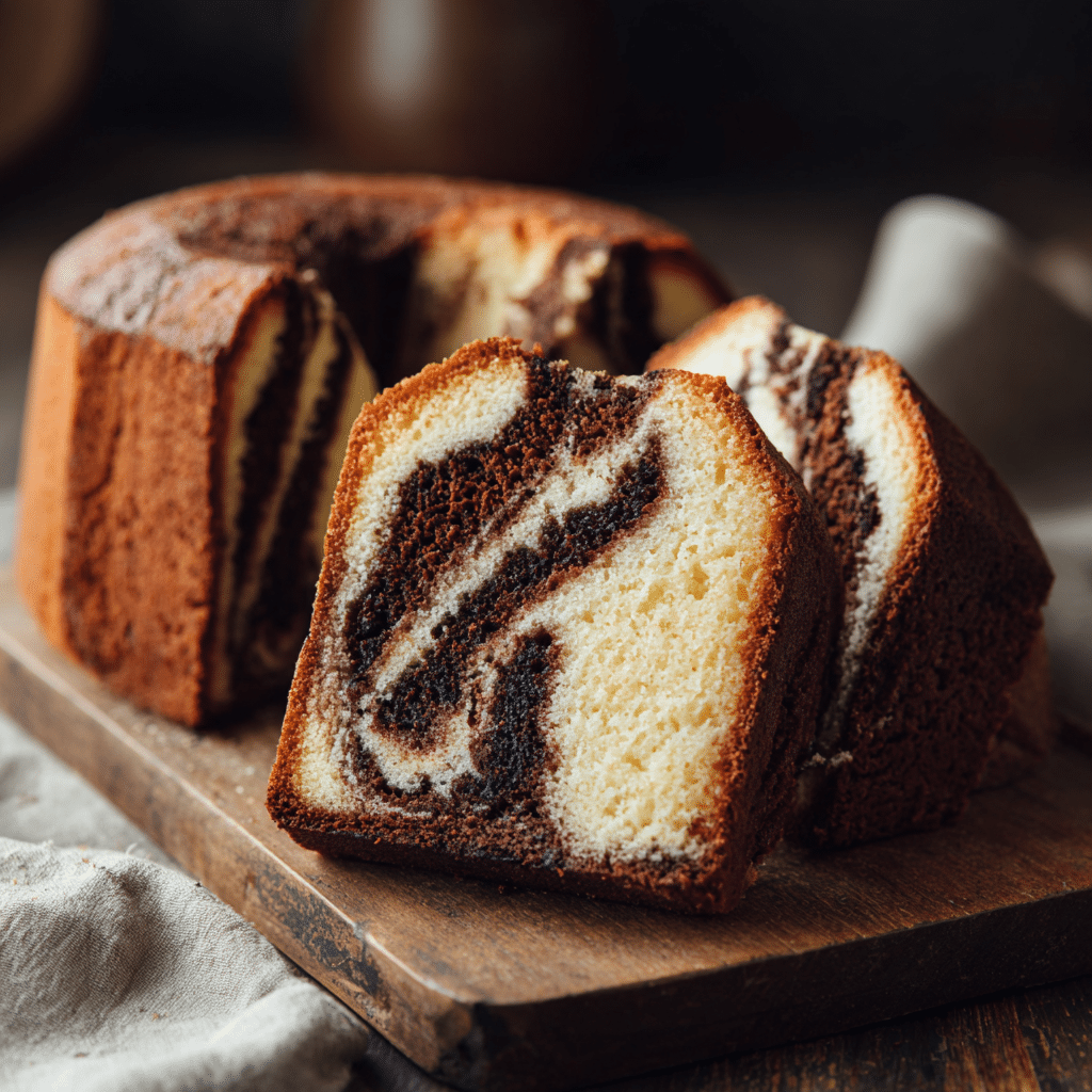 Marble Cake Recipe