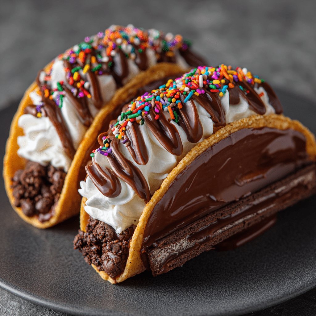 Chocolate Taco Dessert 🌮 Recipe