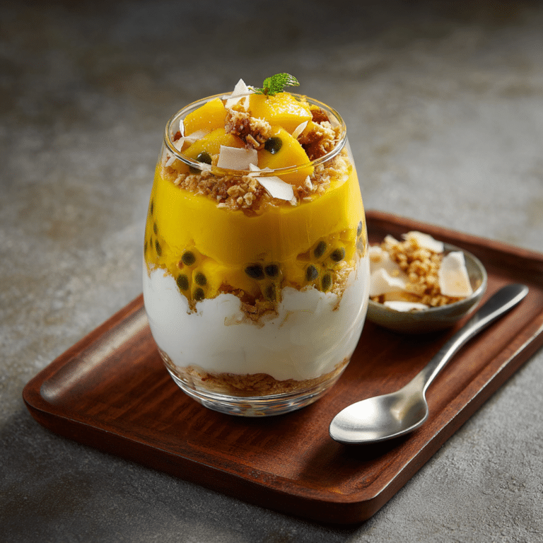Mango Coconut Parfait Recipe