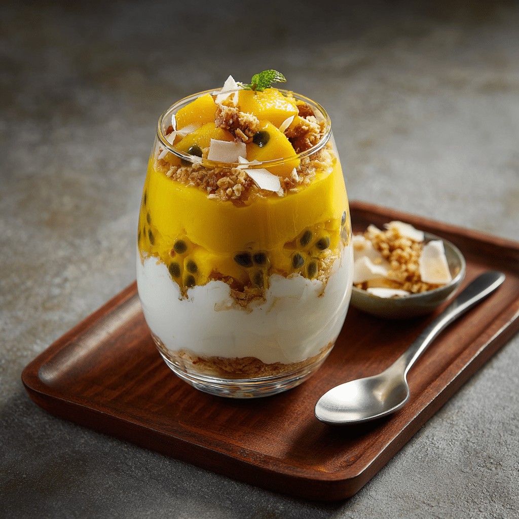 Mango Coconut Parfait Recipe