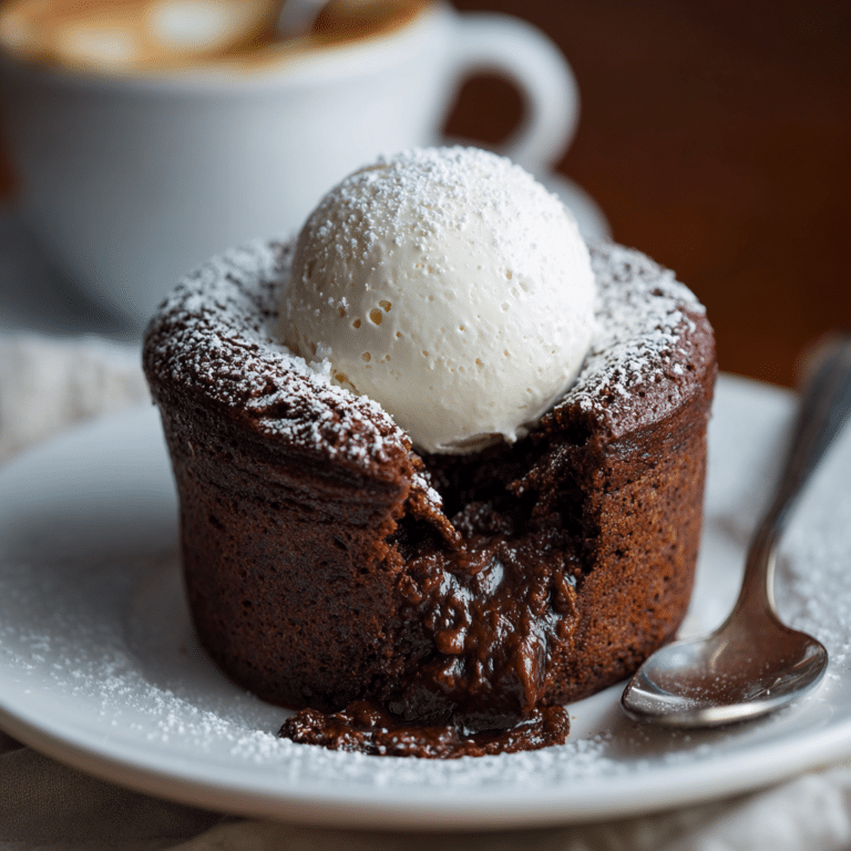 Dark Chocolate Soufflé Recipe