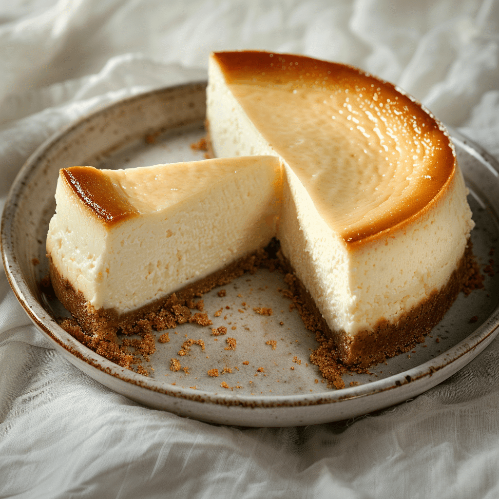 Easy Homemade New York cheesecake Recipe - Recipe Image