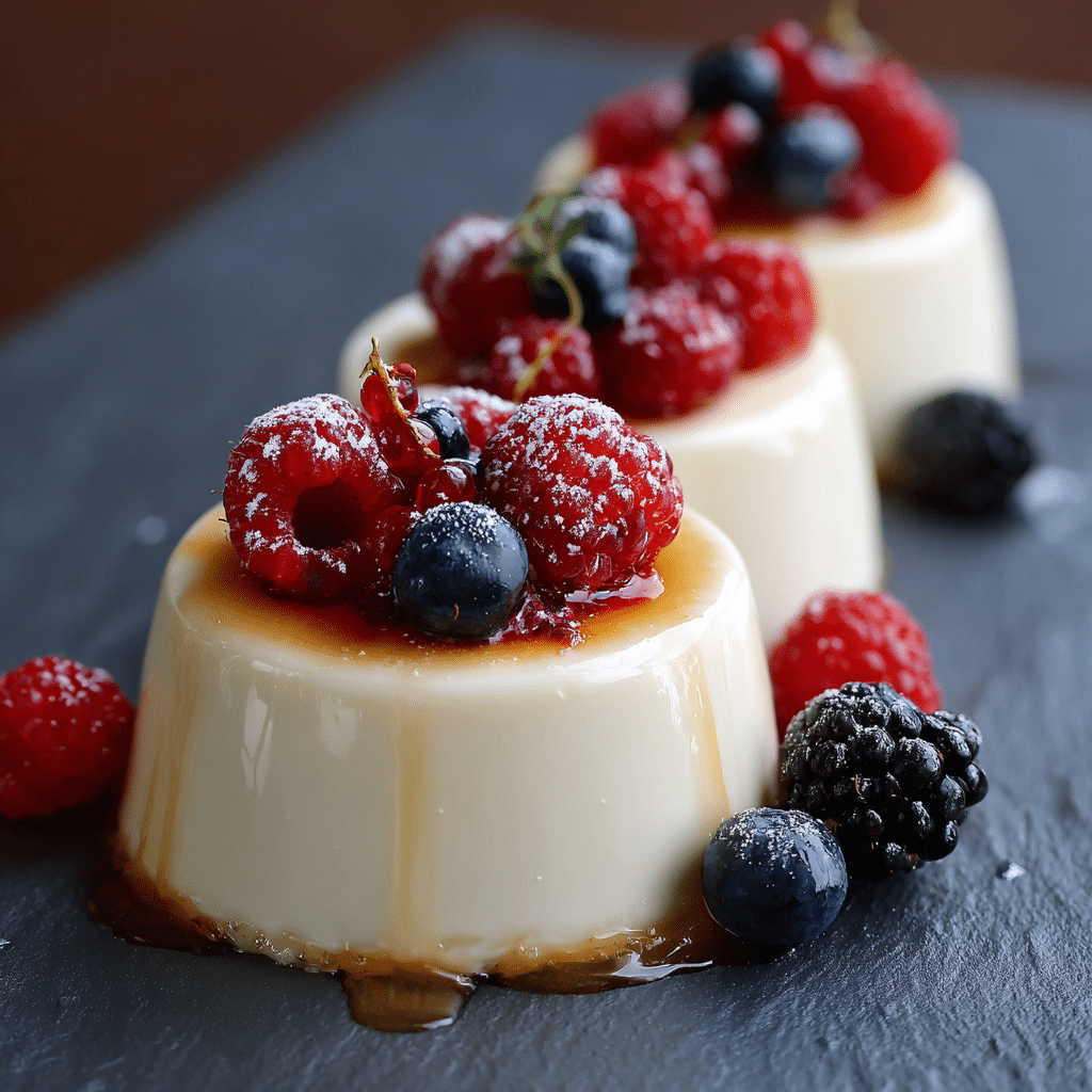 Vanilla Panna Cotta Recipe - Recipe Image
