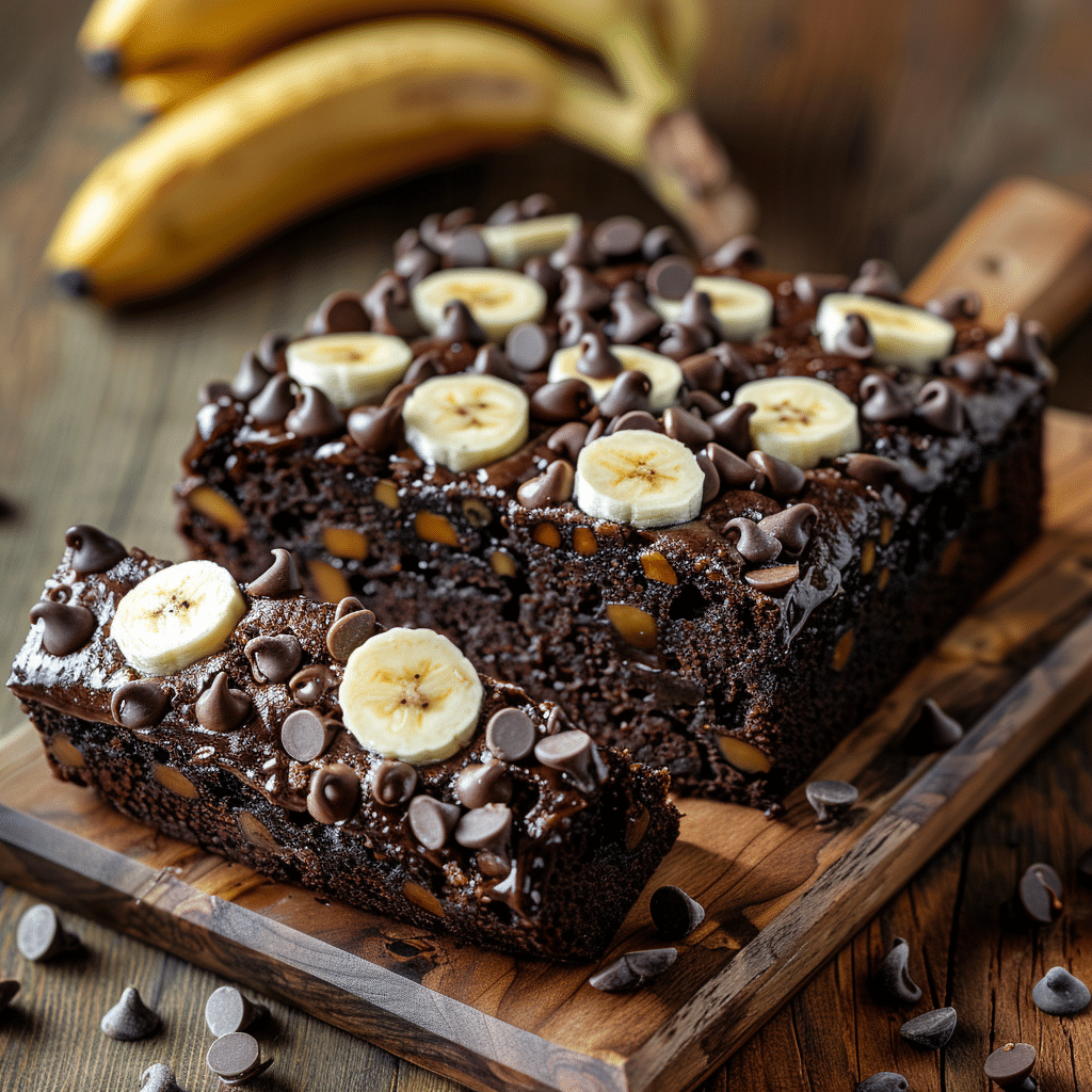 Chocolate Banana Snack Cake Recipe - Recipe Image