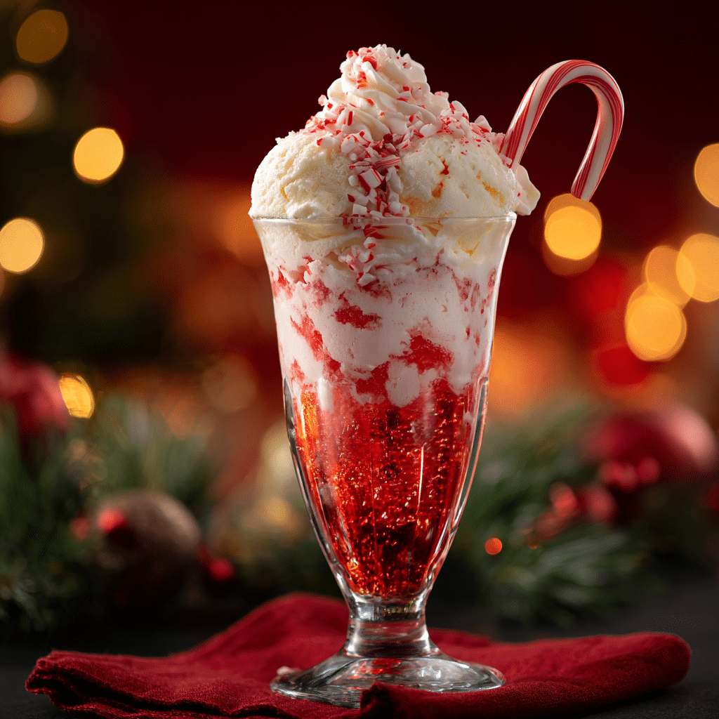 Festive Peppermint Christmas Float: A Magical Holiday Sip Recipe - Recipe Image