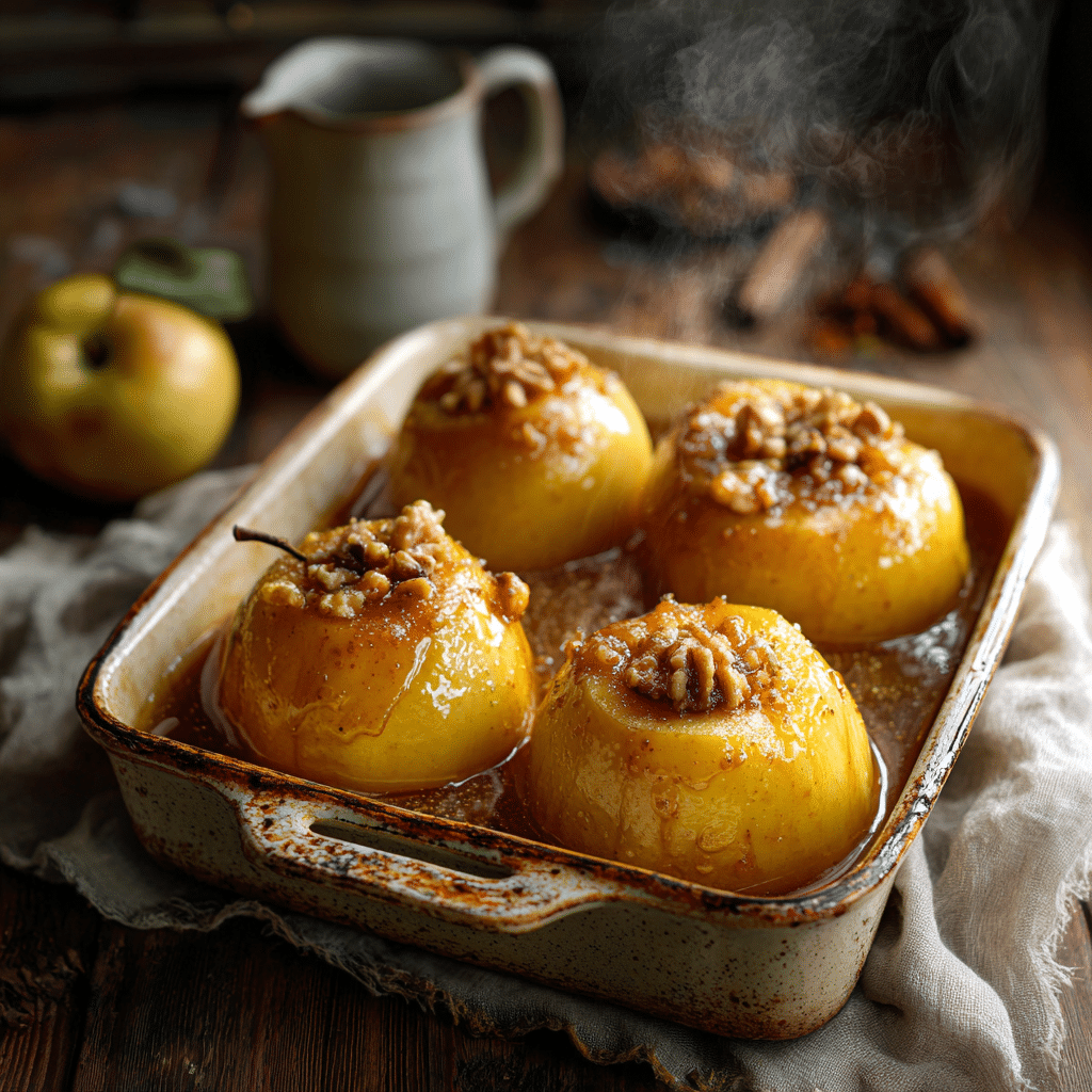 Honey Cinnamon Baked Apples Recipe - Recipe Image