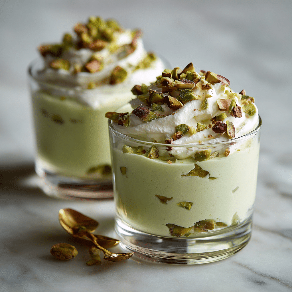 Pistachio Cream Dessert Cups Recipe - Recipe Image