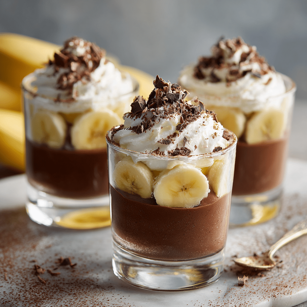 Mini Chocolate Banana Cups Recipe - Recipe Image