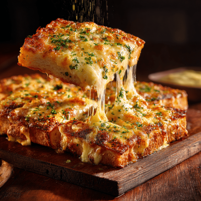 Garlic Butter Cheese Toast Recipe