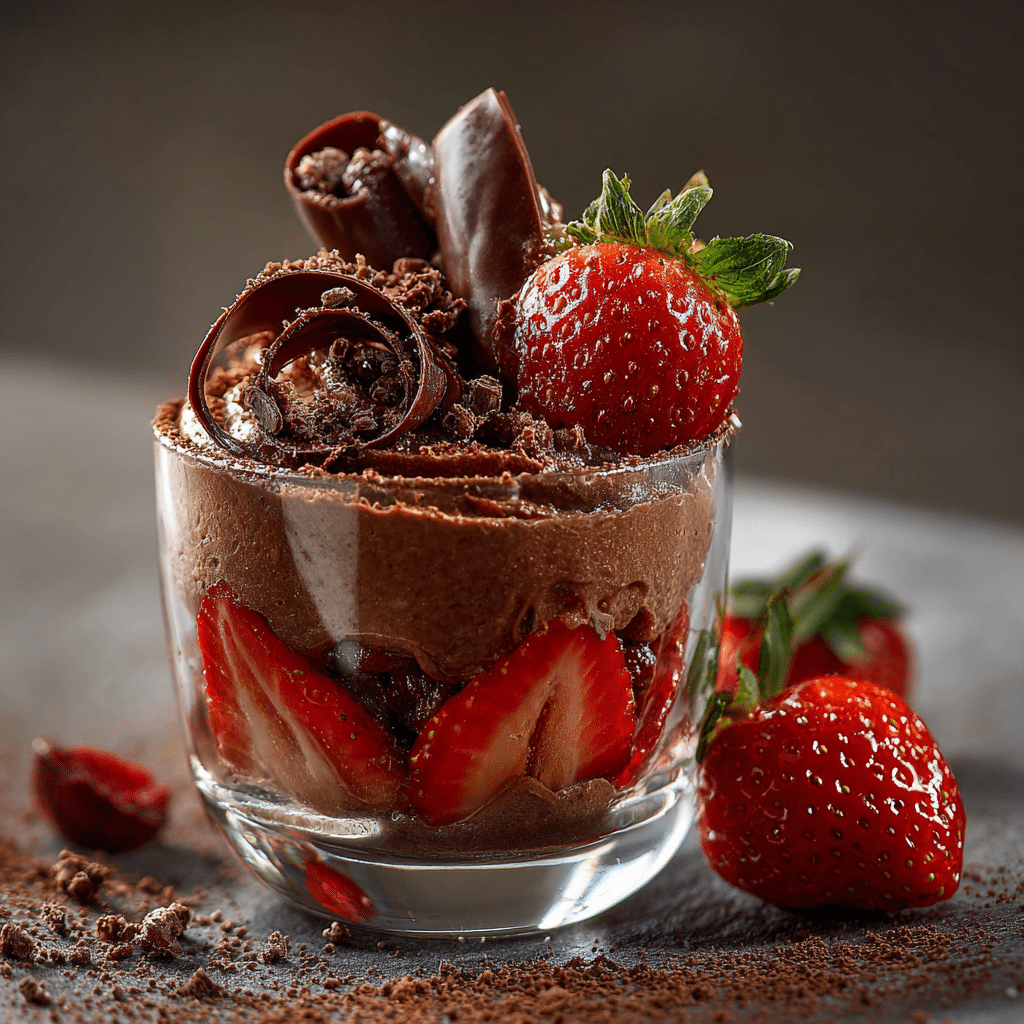Chocolate Strawberry Dessert Recipe - Recipe Image