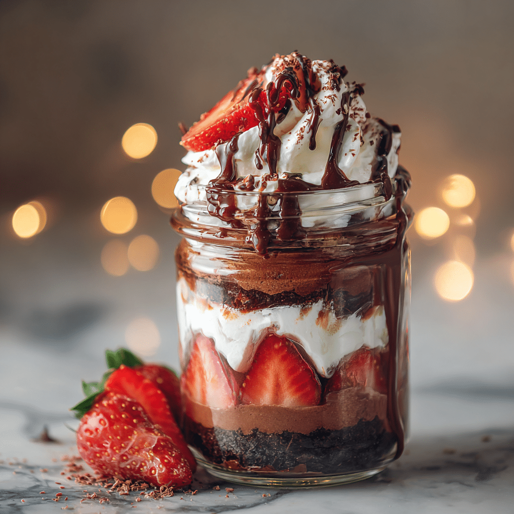 Chocolate Strawberry Dessert Recipe - Recipe Image