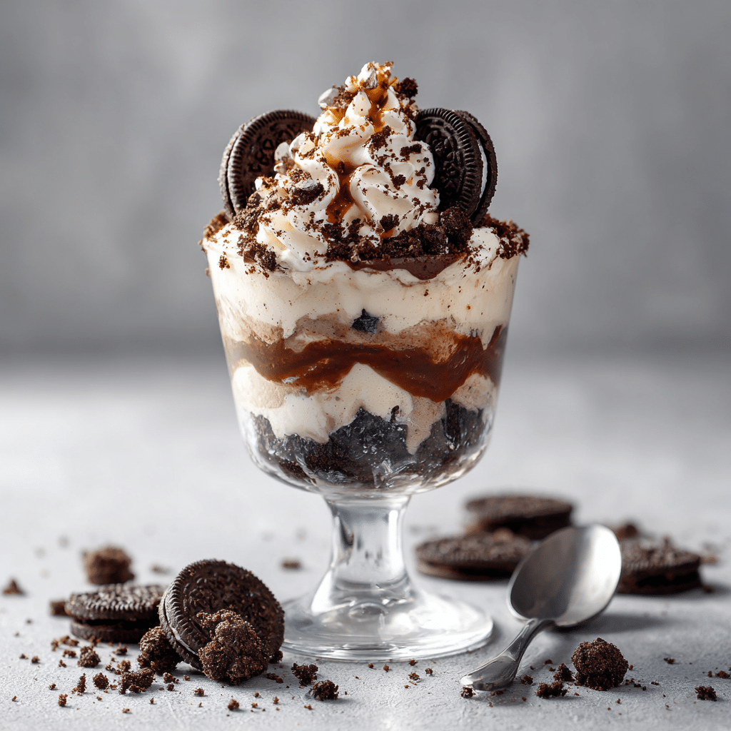 Oreo Cream Dessert Recipe - Recipe Image